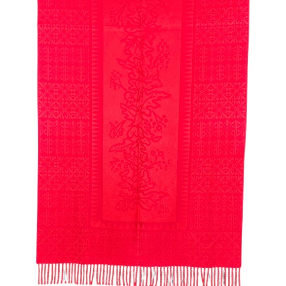 Cecchi e cecchi wool womens shawl wrap fringe made in Italy - Picture 2 of 5